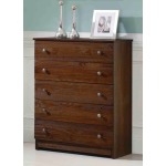 Chestnut Five Drawer Chest
