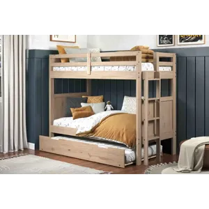 Dune Twin over Twin Bunk w/Ladder - Sandstone