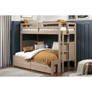 Dune Twin over Full Bunk w/Ladder - Sandstone