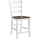 Kona Bar Stool Ladder Back w/Wood