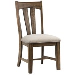 Whiskey River Splat Back Side Chair w/Cushion Seat
