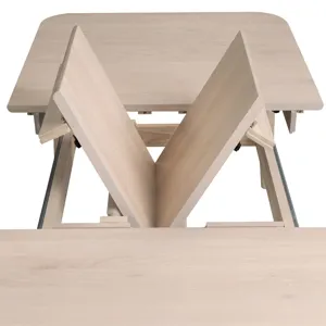West End Spindle Leg Table Natural