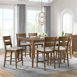 Koloa 7 PC Gathering Dining Set