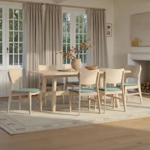 West End Lodge Trestle Table Natural