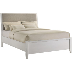 Andover Queen Uph Bed White