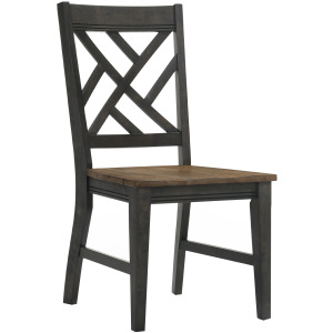 Harper Side Chair Lattice Back