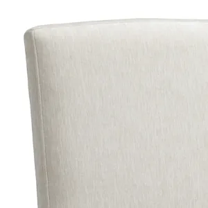 West End Parson Chair Ivory Natural