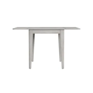 Bayside Drop Leaf Table White