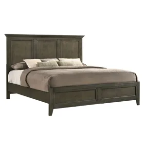 San Mateo King Standard Bed Gray