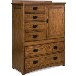 Oak Park Drawer Chest w/Door