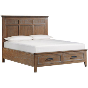 Alta Queen Storage Bed - Harvest 