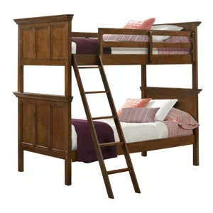 San Mateo Youth Twin over Twin Bunk Bed Tuscan