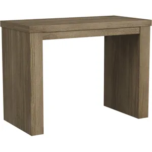 Flex Dining Table Sandbar Oak w/5 Leaves