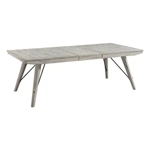 Modern Rustic Trestle Table