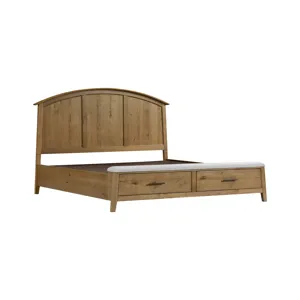 Jackson King Bed w-Storage Footboard