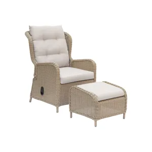 Dixie Outdoor Reclining Chairs w Ottomans