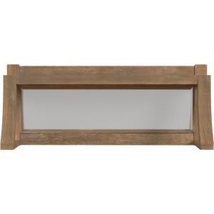 Flex Server Hutch Sandbar Oak