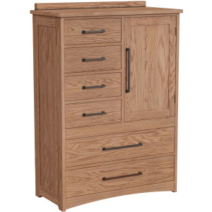 Oak Park Drawer Chest w/Door