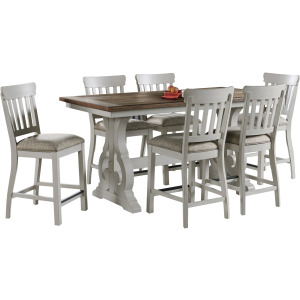 Drake 7 PC Counter Height Dining Set