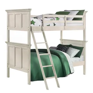 San Mateo Youth Twin over Twin Bunk Bed Rustic White