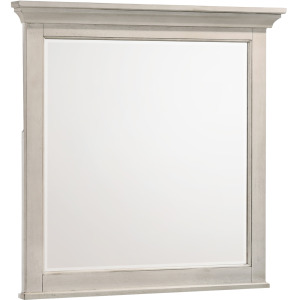 San Mateo Youth Mirror - Rustic White