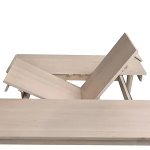 West End Spindle Leg Table Natural