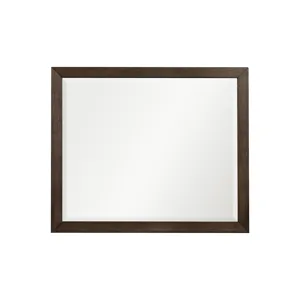 Norwich Mirror Dark Rustic Oak