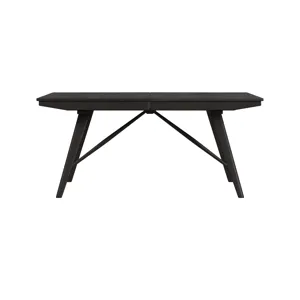 Bayside Trestle Table Black