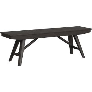 Bayside Backless Bench Black