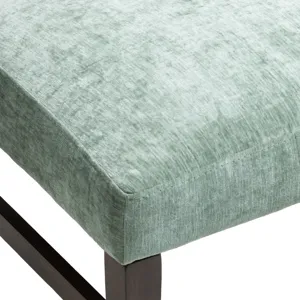 West End Ladder Chair Sage Green Saddle Brown