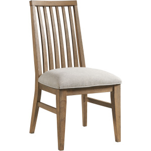 Landmark Dining Side Chair Slat Back w/Webbed Seat