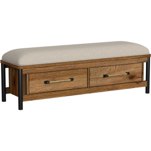 Norcross Storage Bench w/Drawers