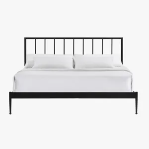 Metal Beds Modern King Metal Bed