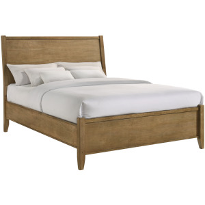 Andover Queen Panel Bed Maple