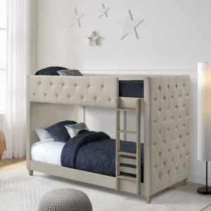 Upholstered Beds Addyson Complete Twin/Twin Bunk Bed
