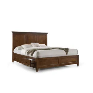 San Mateo King Storage Bed Tuscan