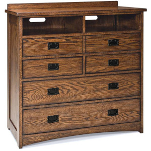 Oak Park Drawer Media Chest