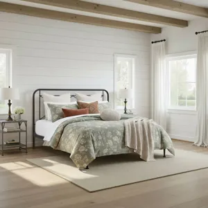 Metal Beds Vintage King Metal Bed