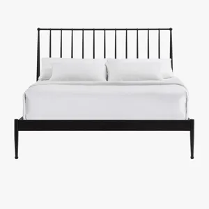 Metal Beds Transitional Queen Metal Bed