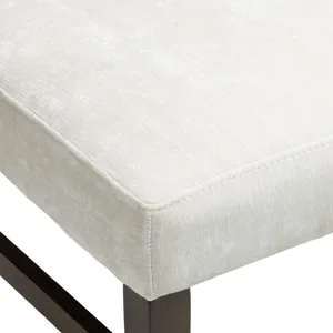 West End Ladder Chair Ivory Saddle Brown