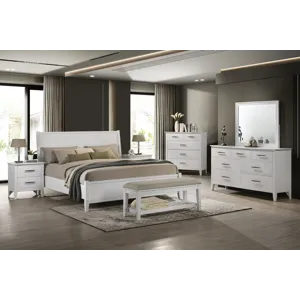 Andover Nightstand White