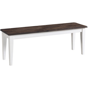 Kona Bench Backless w/Wood Seat