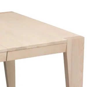 West End Leg Table w/Butterfly Leaf Natural