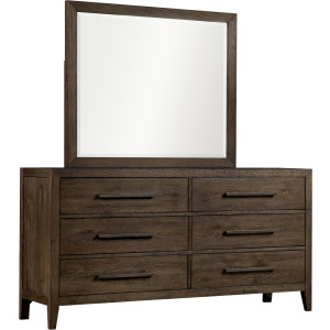 Norwich Dresser Dark Rustic Oak