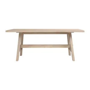West End Lodge Trestle Table Natural
