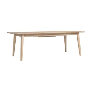 West End Spindle Leg Table Natural