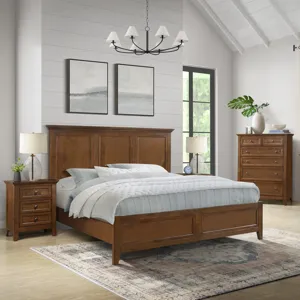 San Mateo Standard King Bed - Tuscan
