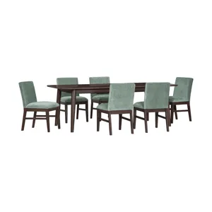West End Spindle Leg Table Saddle Brown