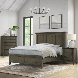 San Mateo Standard King Bed - Gray