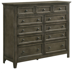 San Mateo Gentlemen's Chest Drawer - Gray